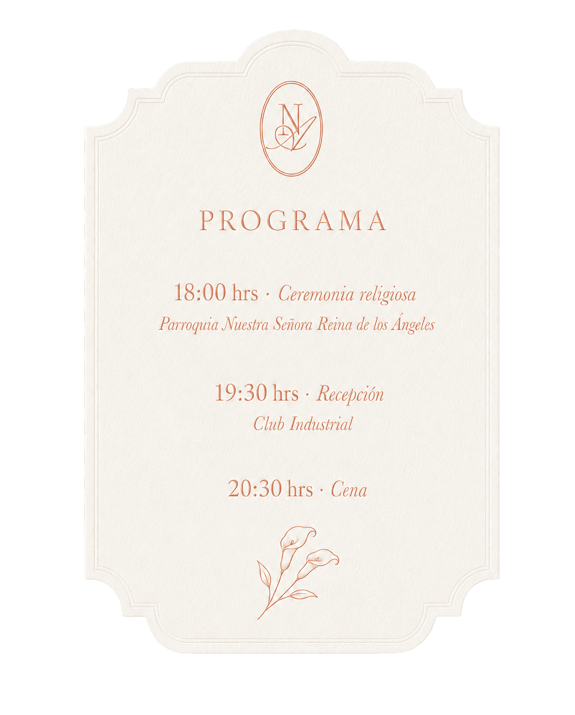 Programa del evento